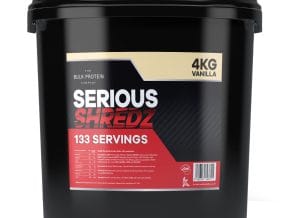 4kg Diet Whey Protein Powder Vanilla - The Bulk Protein Company - Serious Shredz