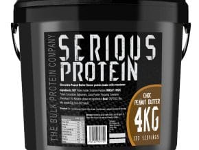 4kg Whey Protein Powder Chocolate Peanut Butter - Serious Protein - The Bulk Protein Company