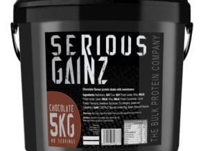 5kg Mass Gainer Protein Powder Chocolate - Serious Gainz - The Bulk Protein Company