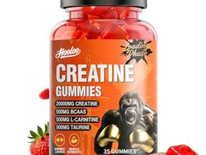 Creatine Gummies 20000mg Loading Phase (7 Days Supply) Creatine Monohydrate for Men & Women, Vegan & Sugar-Free, Easy Pre/Post Workout Gym Support for Performance and Muscle Power, 35 Count