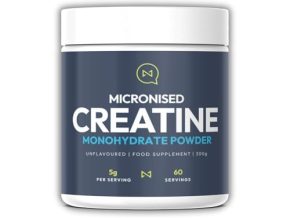 Creatine Monohydrate Micronised Powder 300g – 60 Servings (5g) – Easy Mix, No Grit, Lab Tested