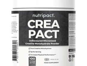 Nutripact Creatine Monohydrate Powder | For Muscle Growth, Performance & Recovery - Unflavoured Creatine 5g | 100% Pure Micronised Creatine Powder | Supports Strength Performance | 100 Servings | 500g