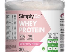Strawberry Whey Protein Powder (900 g Protein Powder)
