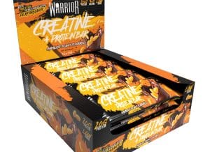 Warrior Creatine Protein Bars - 12 Bars - Strength + Muscle + Recovery