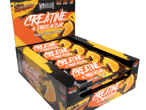 Warrior Creatine Protein Bars - 12 Bars - Strength + Muscle + Recovery