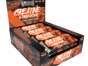 Warrior Creatine Protein Bars - 12 Bars - Strength + Muscle + Recovery