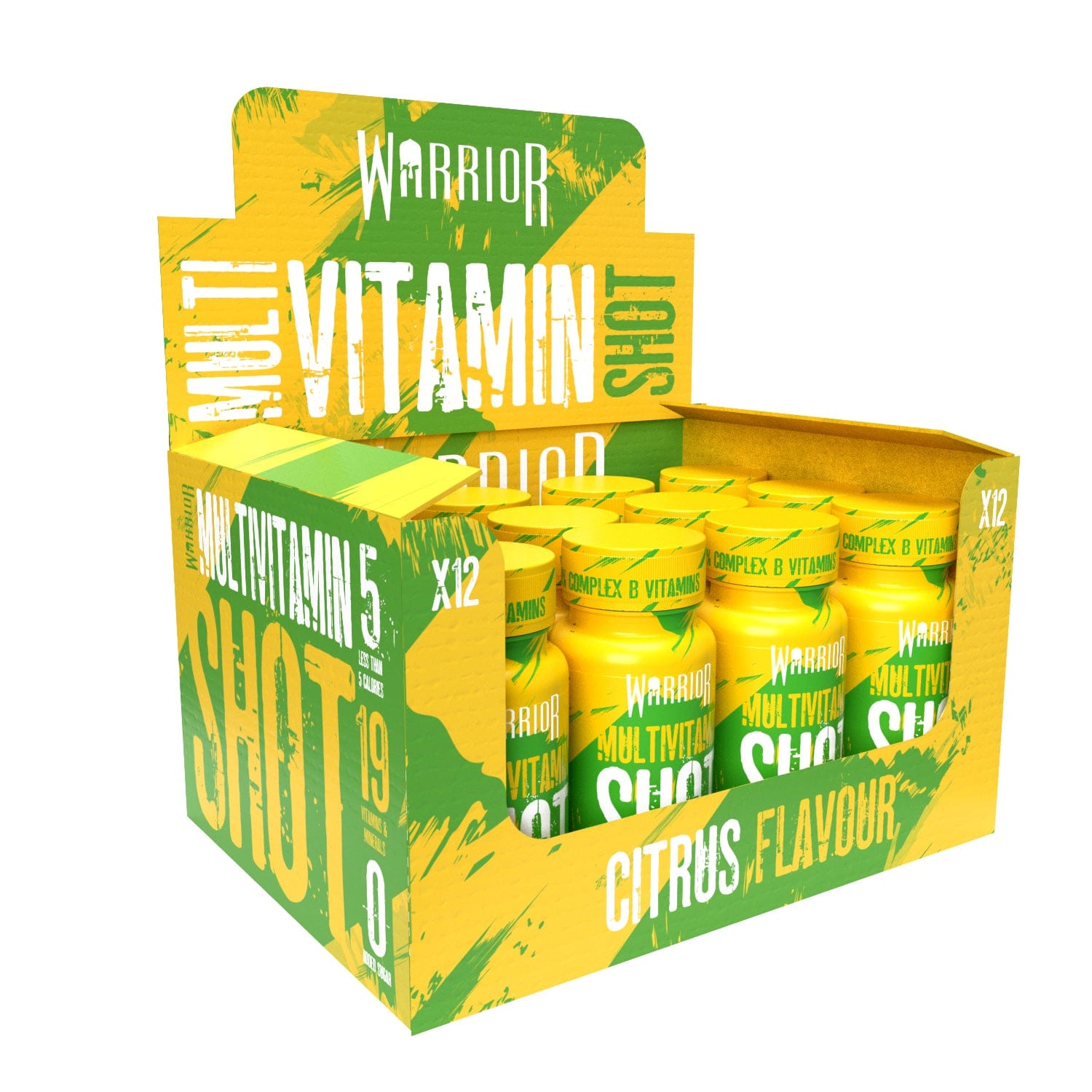 Warrior Multi-Vitamin Shot – ( 12x 60ml) - May 2025 BBE