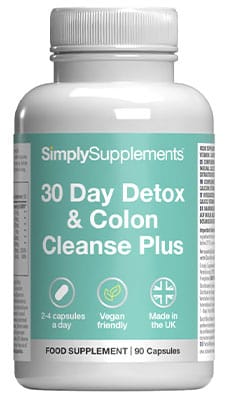 30 Day Detox Colon Cleanse Plus (90 Capsules)