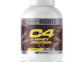 Cellucor C4 Whey Protein Powder, Hershey's Chocolate, 25g Protein, Low Sugar, Post-Workout Recovery, 46 Servings