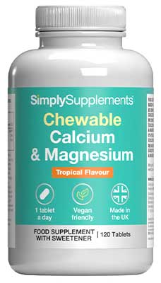 Chewable Calcium Magnesium (120 Tablets)