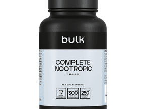 Complete Nootropic Supplement - 180 capsules - Concentration & Focus - 17 Active Ingredients - Ashwagandha