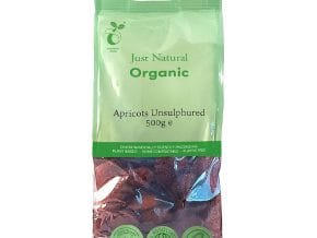Just Natural Organic Apricots Unsulphured