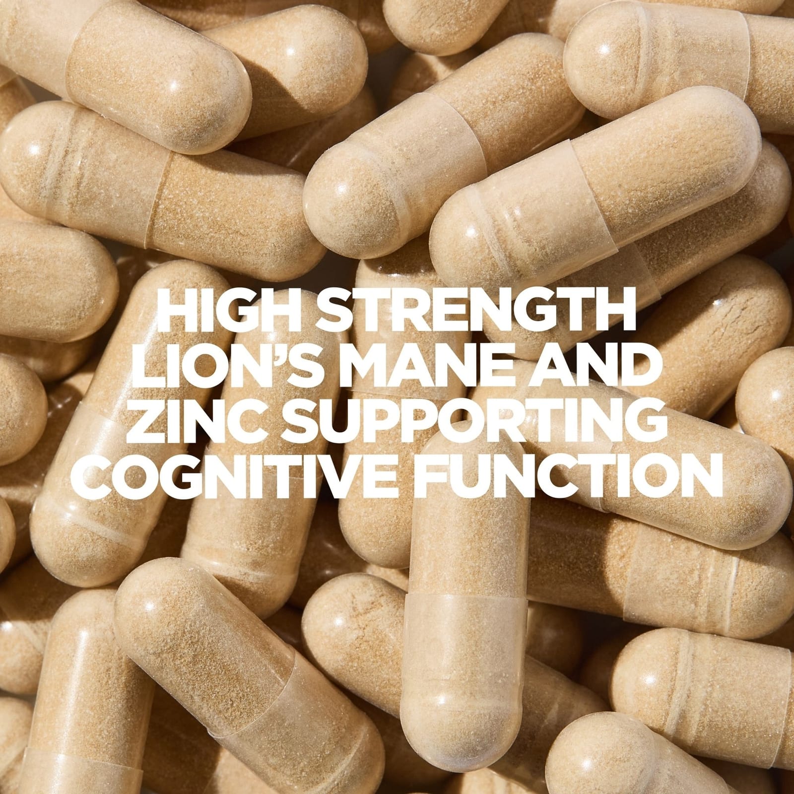Lion's Mane Capsules - 60 Capsules, 30servings - Unflavoured