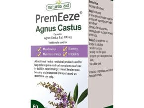 Nature's Aid Premeeze Agnus Castus 60 Capsules