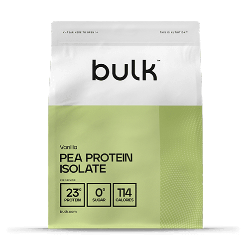 Pea Protein Isolate Powder 1kg (33 shakes) - Vanilla - Vegan Protein Shake - Yellow Pea - Vegan Smoothie Protein