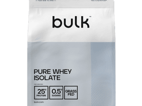 Pure Whey Isolate 500g (16 shakes) - Strawberry - Grass Fed Whey - Low Carb - Low Calorie - Low Fat