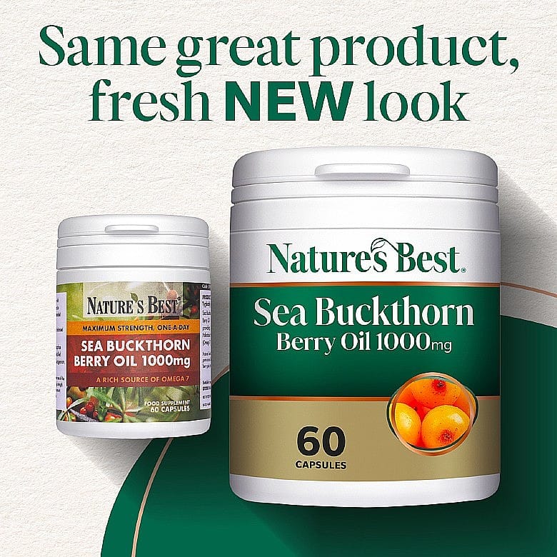 Sea Buckthorn Berry Oil 1000Mg
