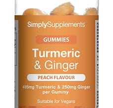 Turmeric Ginger Gummies (60 Gummies)