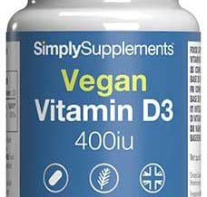 Vegan D3 400iu (120 Tablets)