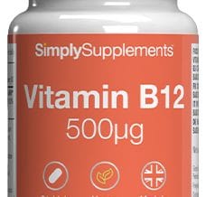 Vitamin B12 500mcg (120 Tablets)